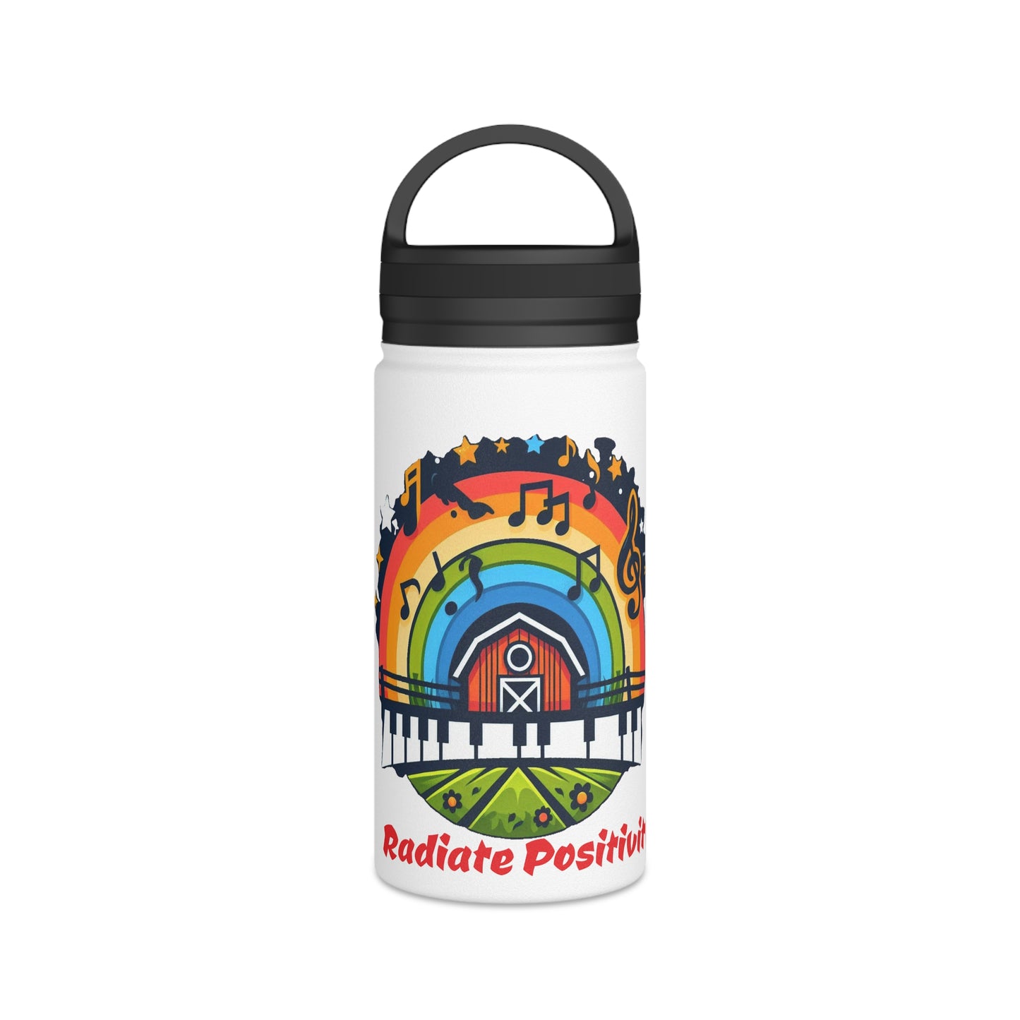 Positivity Stainless Steel Water Bottle