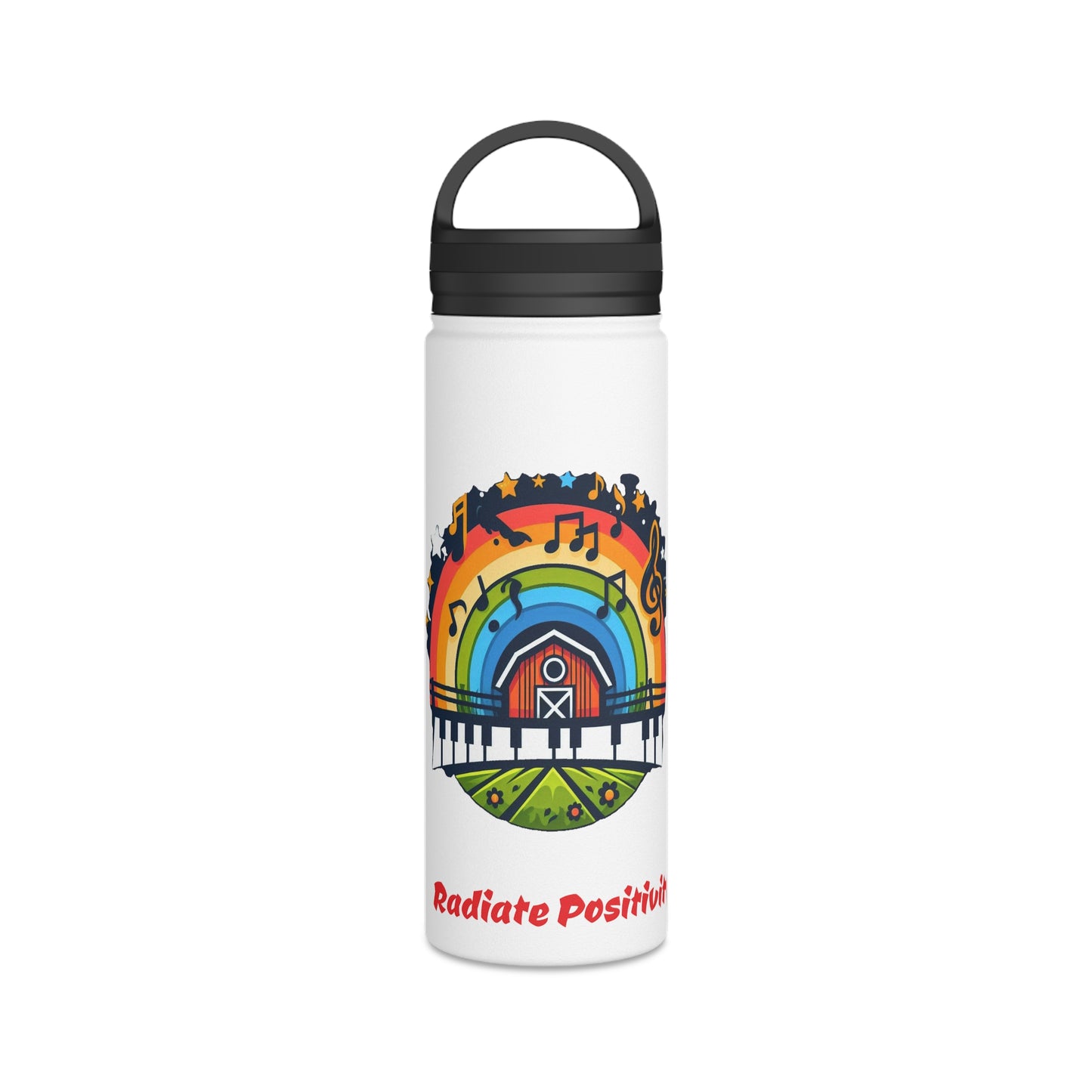 Positivity Stainless Steel Water Bottle