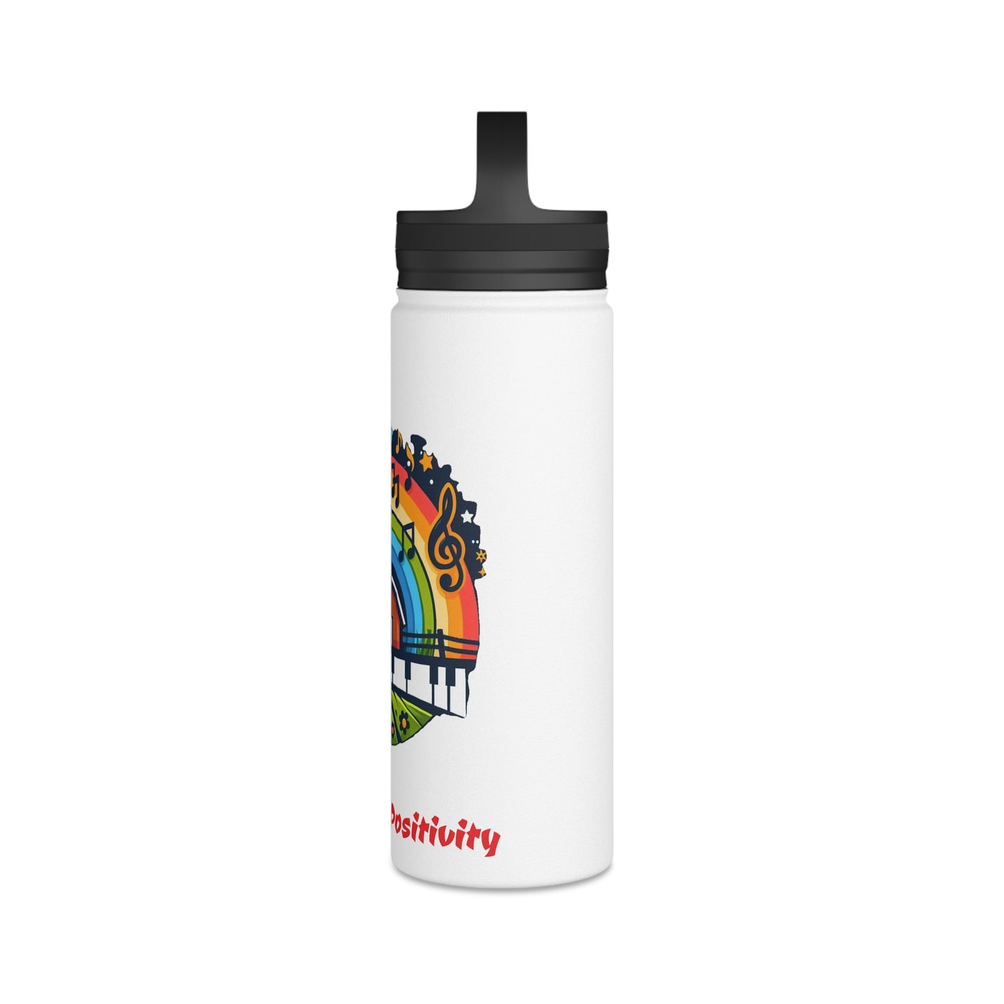 Positivity Stainless Steel Water Bottle