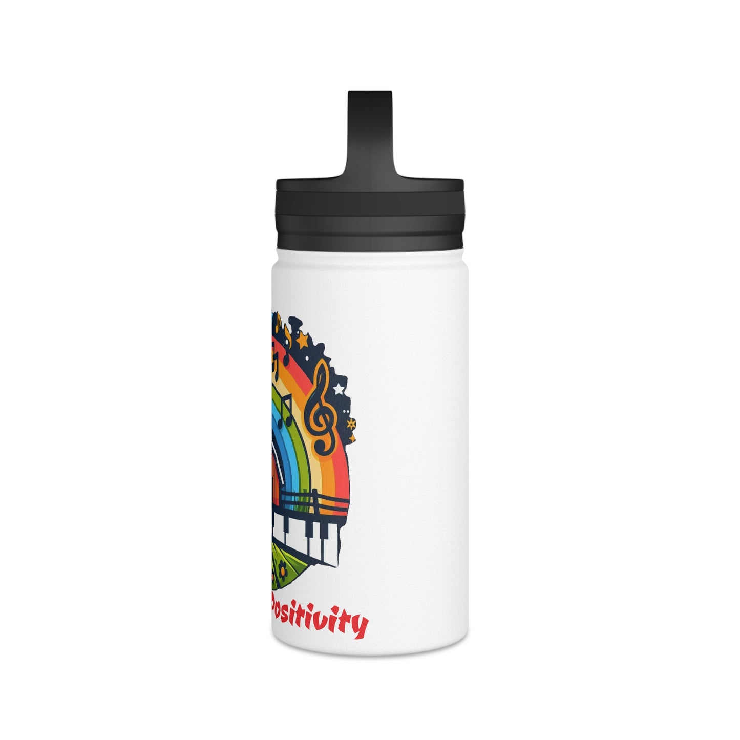 Positivity Stainless Steel Water Bottle