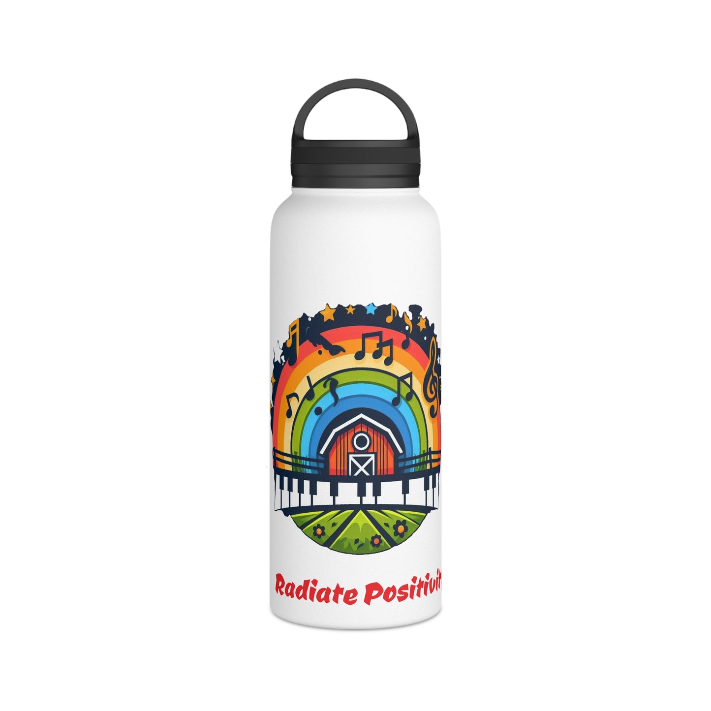 Positivity Stainless Steel Water Bottle